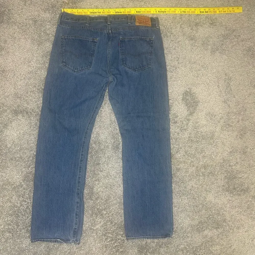 Levi’s 501 Size 38x32 Jeans Men's Button Fly Soft and broken in